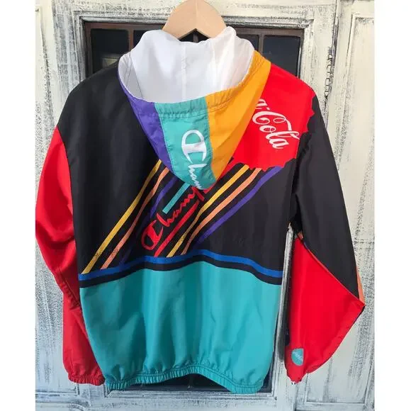 EUC Champion Ultrafuse Coca Cola Windbreaker - XS Men's - Picture 4 of 4